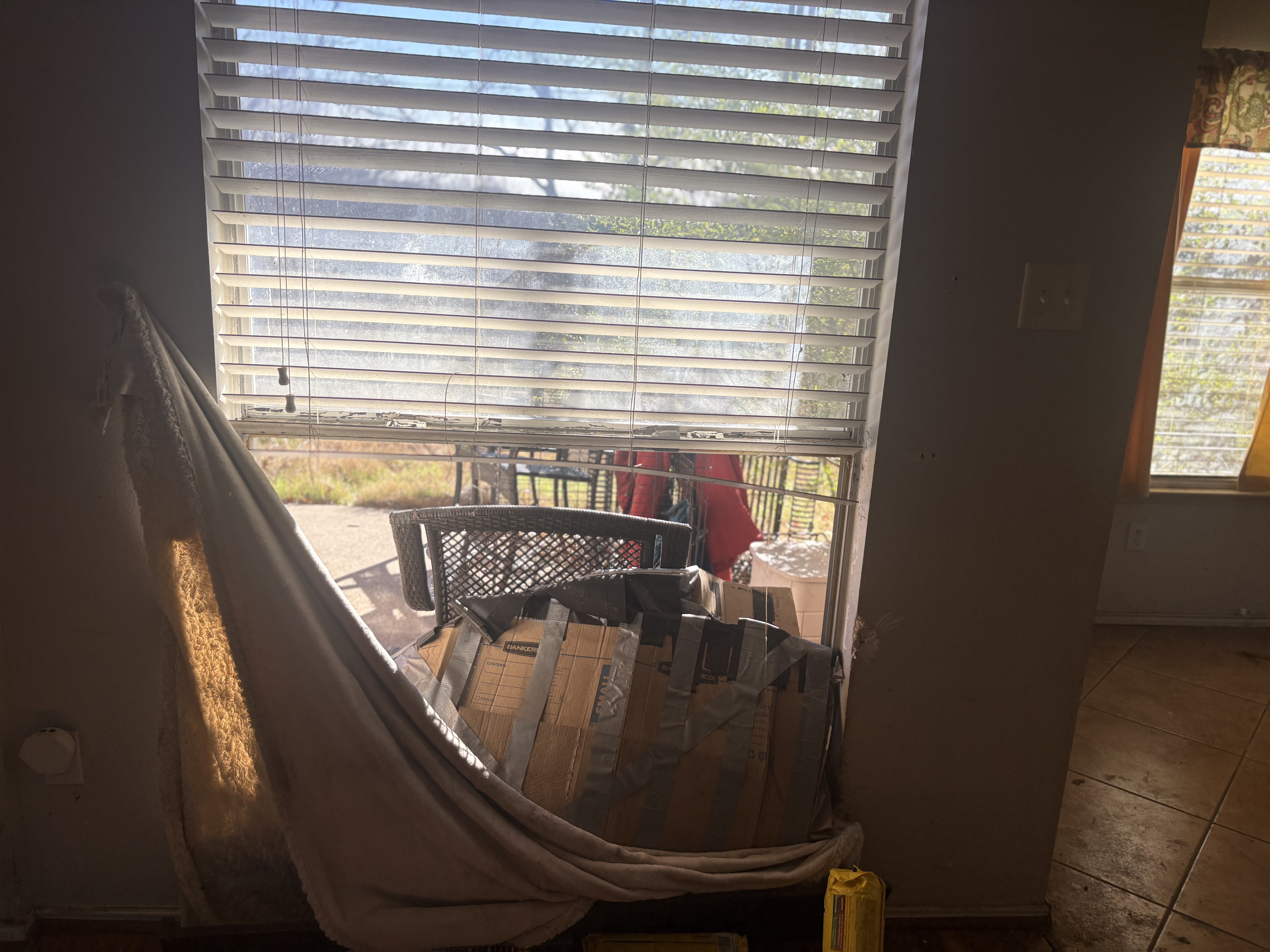 Interior living space with natural light